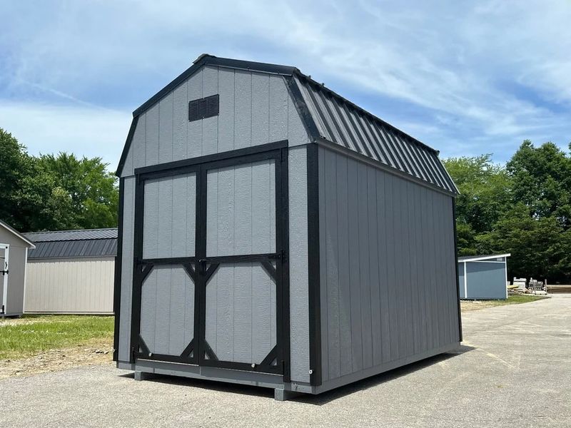 8x12 Deluxe High Barn Design #216 8x12 Deluxe High Barn Design #216