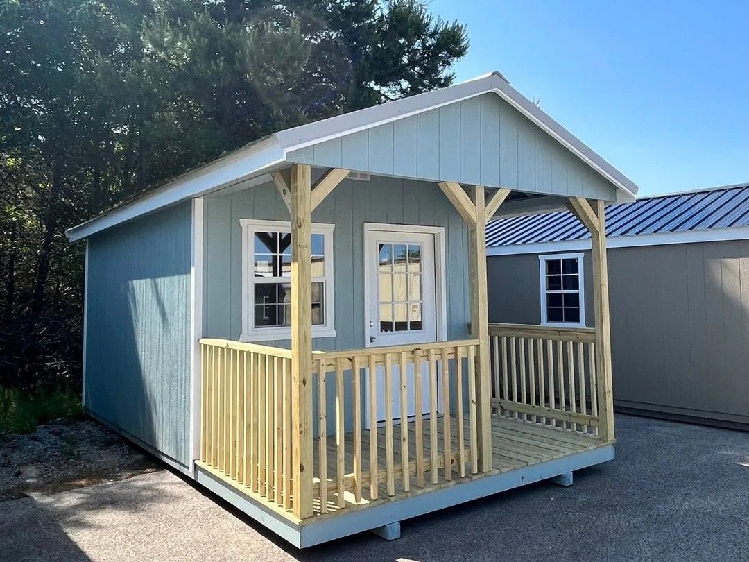 10x20 Deluxe A-Frame Cabin Design #51