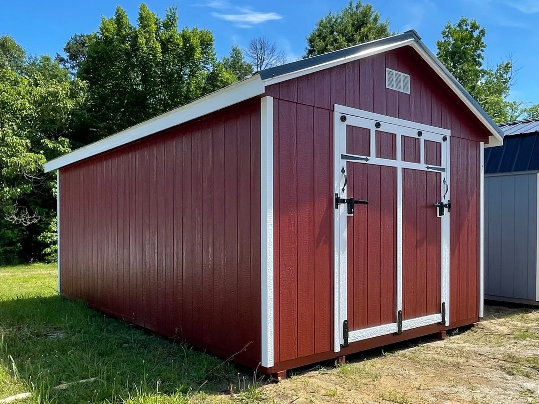 12x20 Heavy Duty Deluxe A-Frame with Rampage Door Design #94