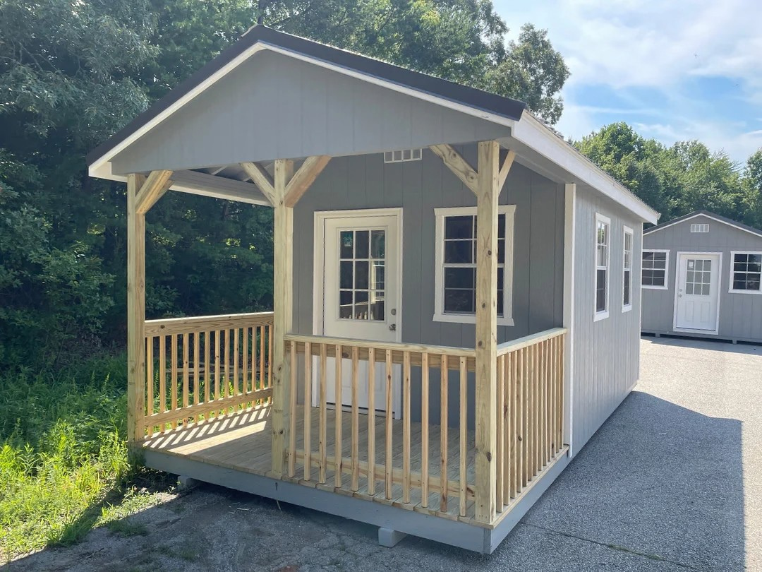 10x20 Deluxe A-Frame Cabin Design #97