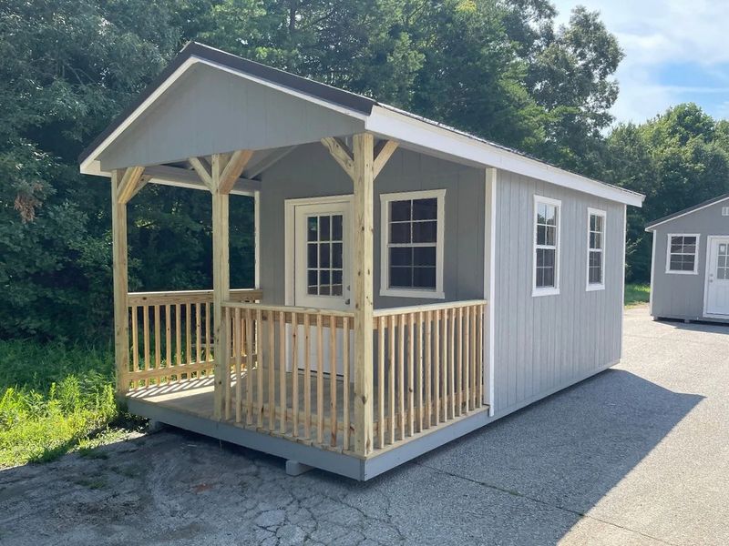 10x20 Deluxe A-Frame Cabin Design #97 10x20 Deluxe A-Frame Cabin Design #97