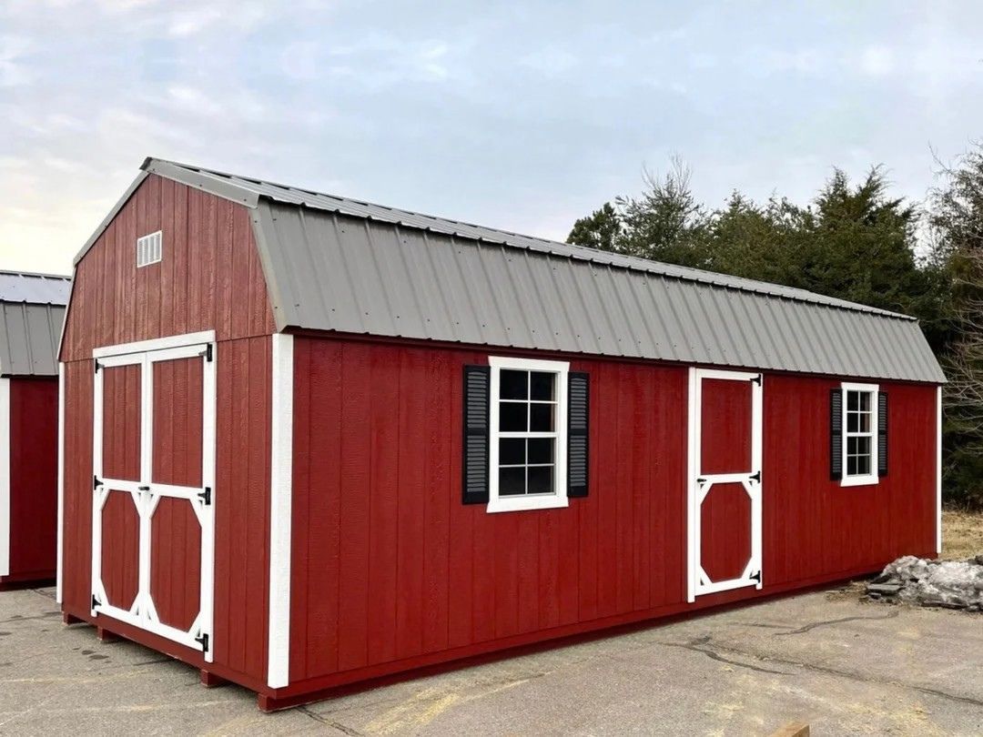 12x28 Deluxe High Barn Design #169