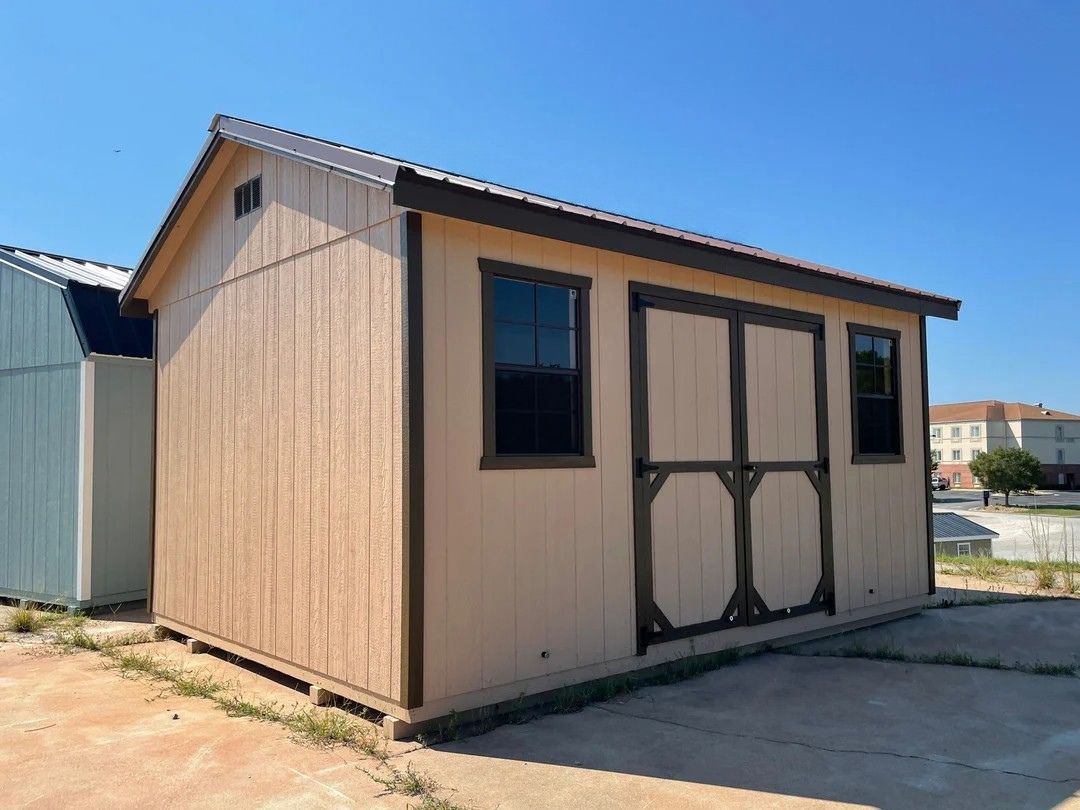 12x16 Deluxe A-Frame Design #165