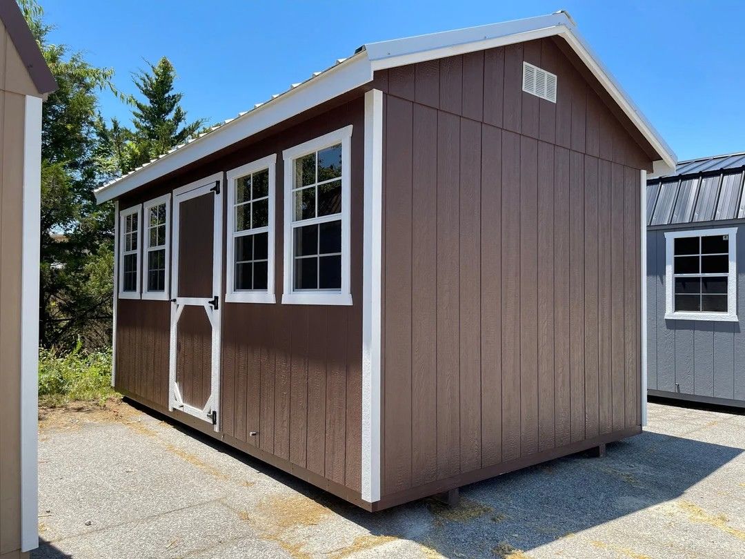 10x16 Deluxe A-Frame Design #184