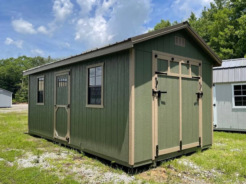 10x20 Heavy Duty Deluxe A-Frame with Rampage Door Design #196