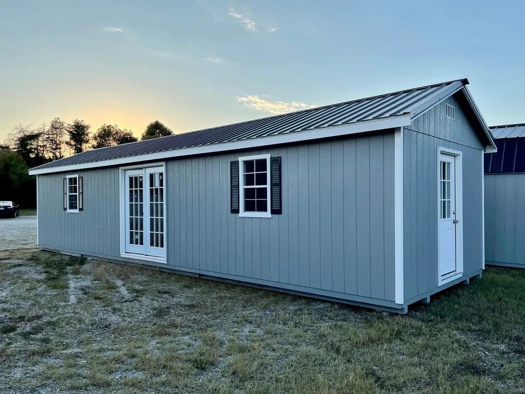 12x40 Deluxe A-Frame Design #186