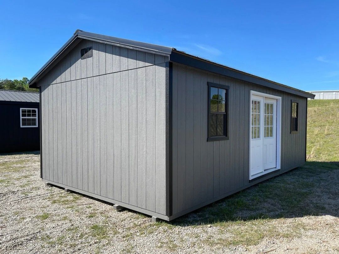 14x24 Deluxe A-Frame Design #180