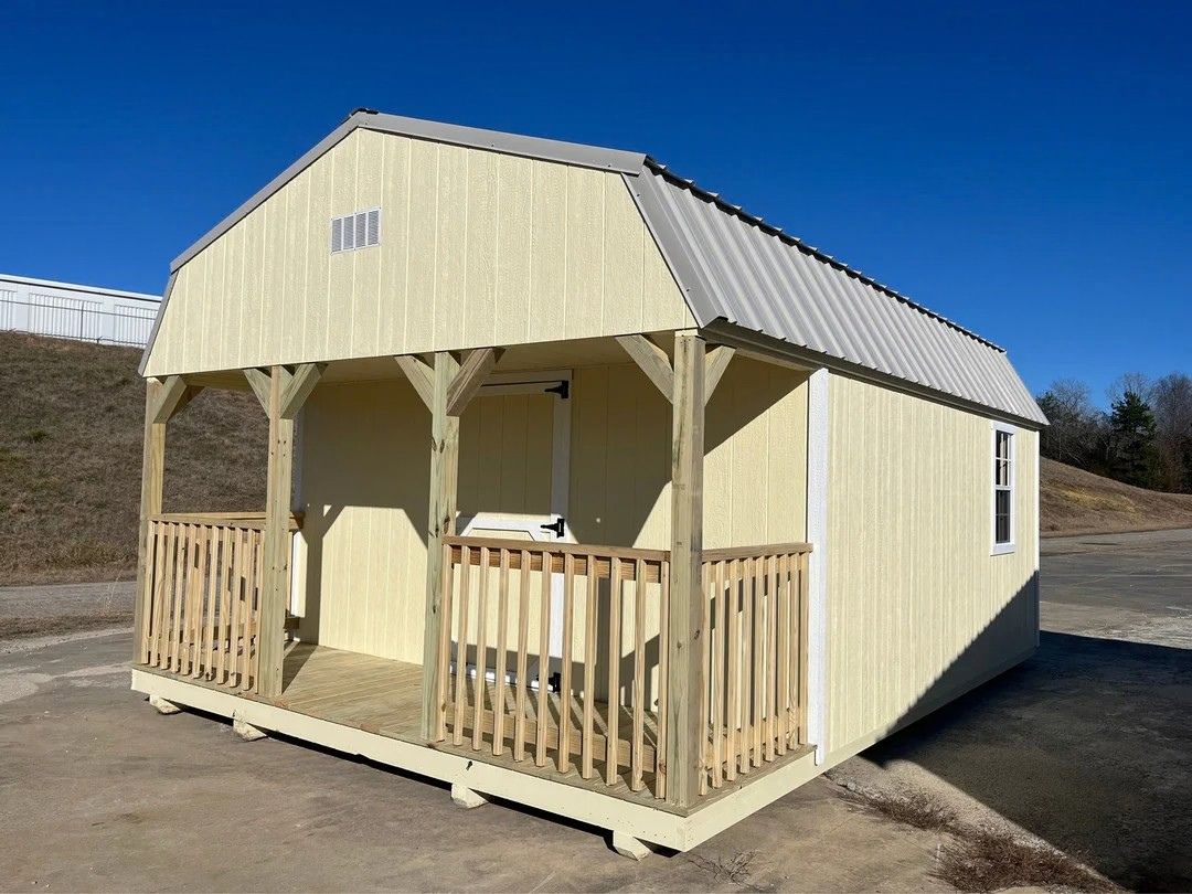 14x20 Deluxe High Barn Cabin Design #226