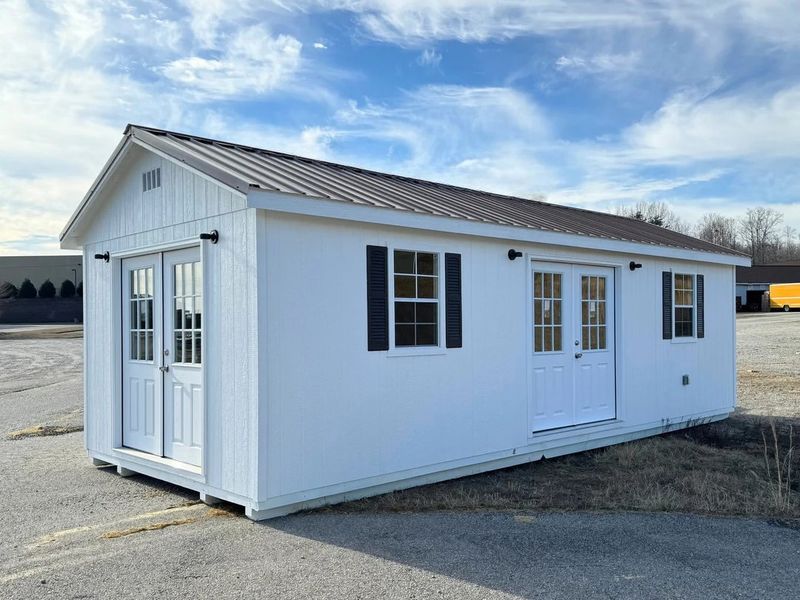 12x28 Deluxe A-Frame with Electrical Design #265