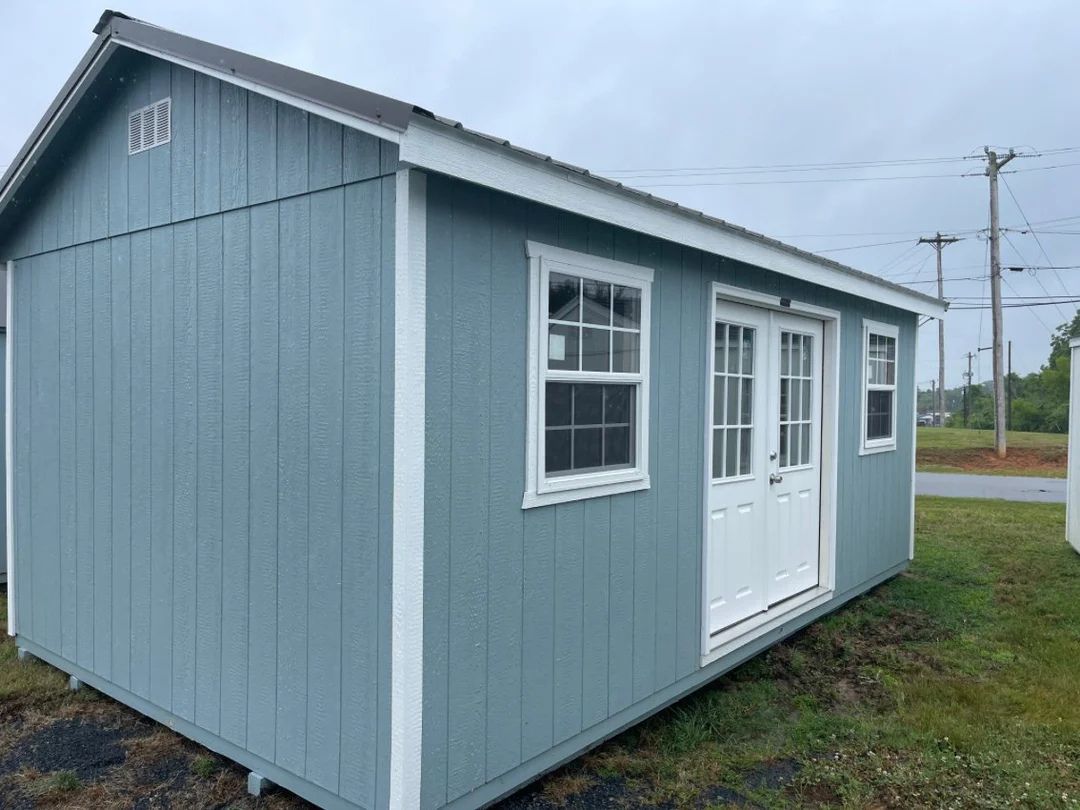 12x20 Deluxe A-Frame with Electrical Stock Design #7 12x20 Deluxe A-Frame with Electrical Stock Design #7