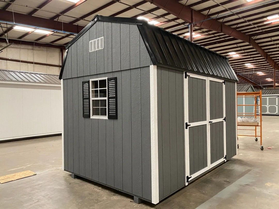 8x12 Utility High Barn Design #282