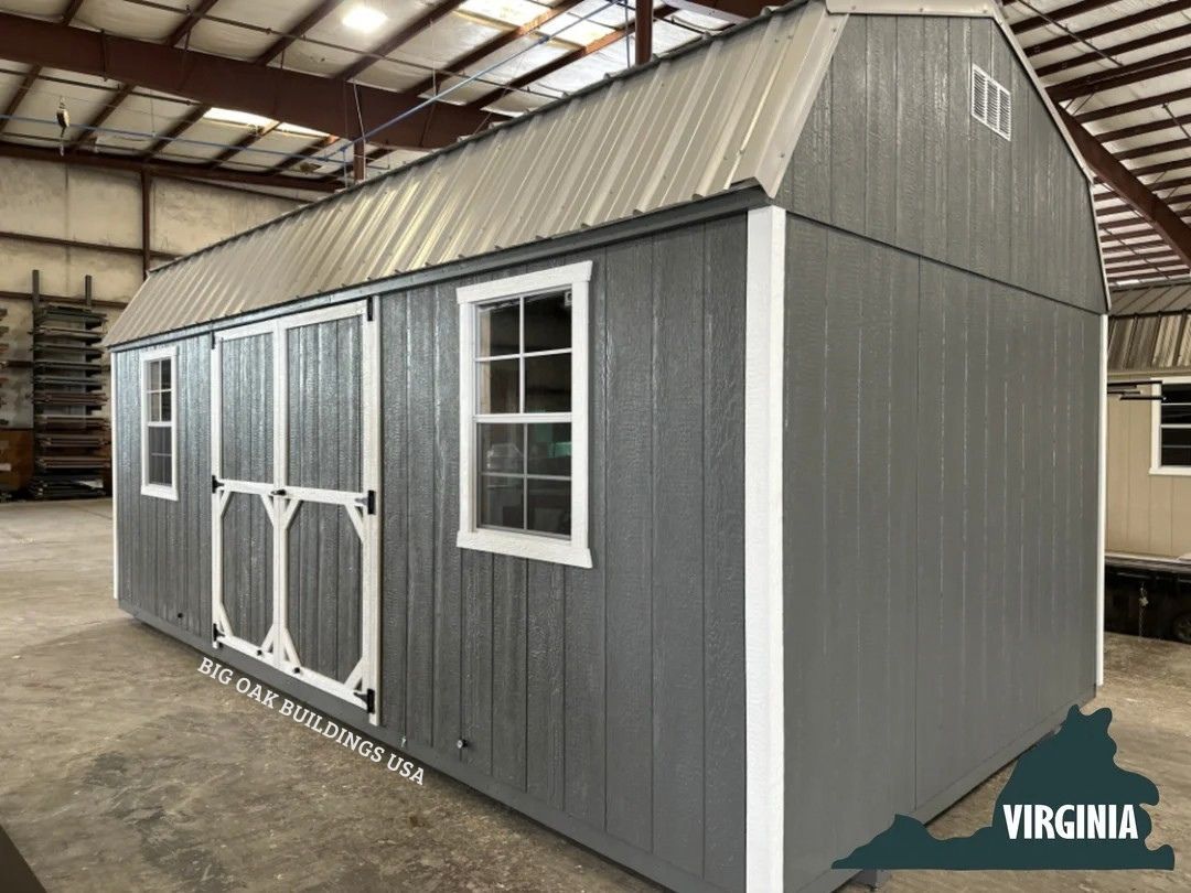 10x20 Deluxe High Barn Design #VA4 10x20 Deluxe High Barn Design #VA4