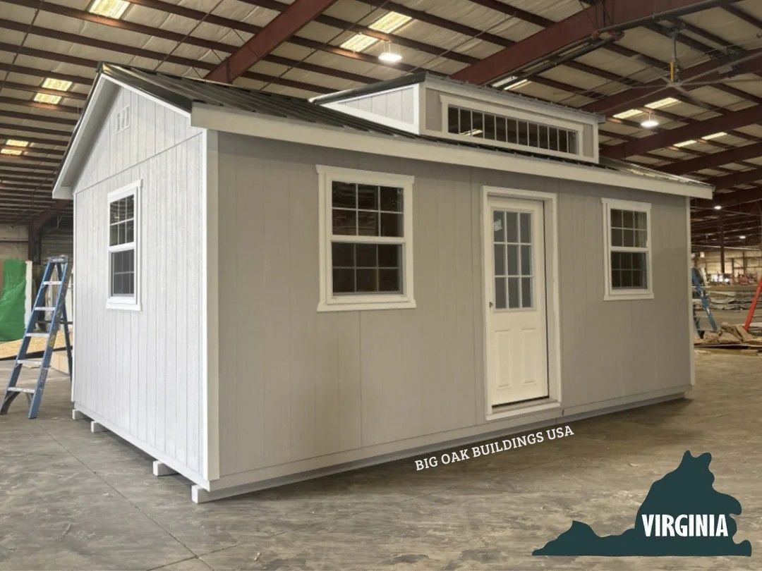 12x20 Deluxe A-Frame with Rampage Door #VA1
