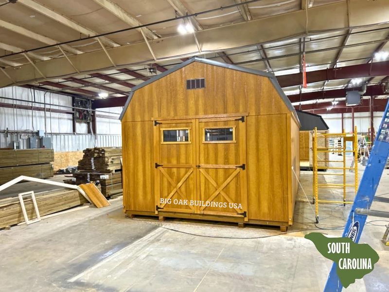 12x24 Deluxe High Barn #SC9 12x24 Deluxe High Barn #SC9