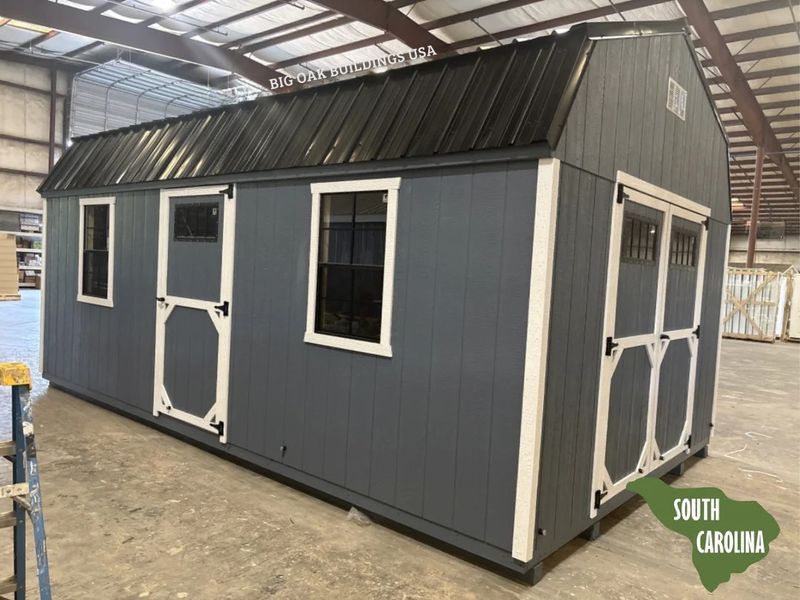 12x20 Deluxe High Barn with Electrical #SC8 12x20 Deluxe High Barn with Electrical #SC8
