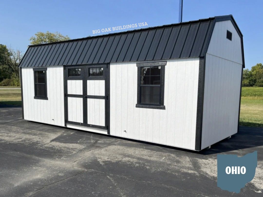 10x24 Deluxe High Barn #OH4 10x24 Deluxe High Barn #OH4