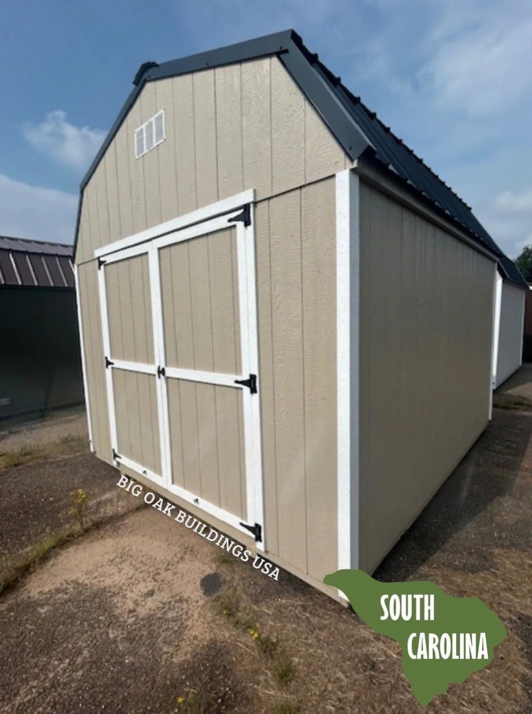 10x12 Deluxe High Barn #SC4 10x12 Deluxe High Barn #SC4
