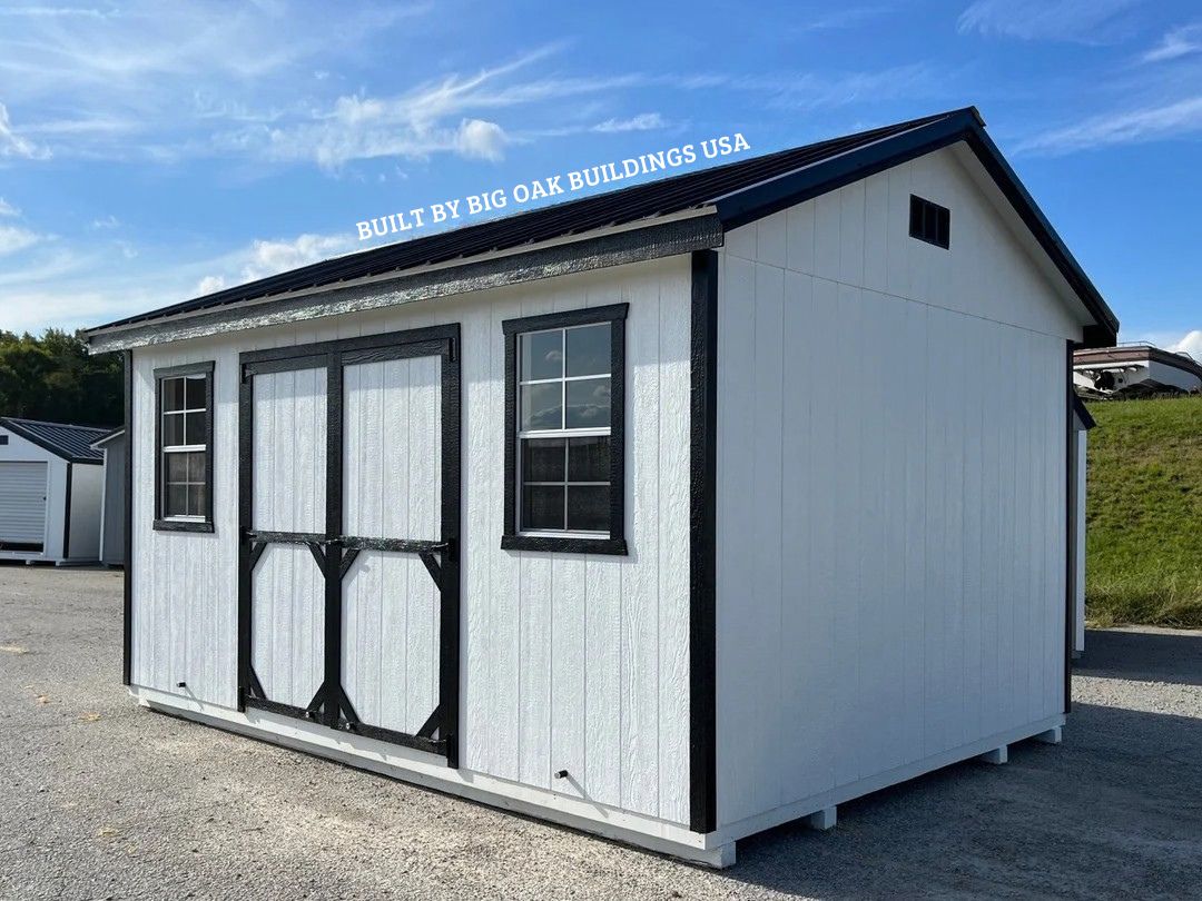 12x16 Deluxe A-Frame Building Design #66