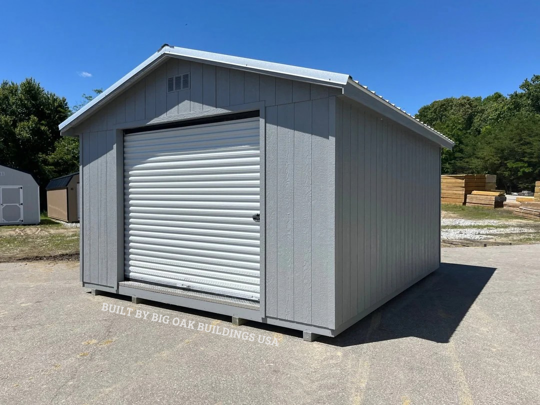 14x16 Heavy Duty Deluxe A-Frame Garage Design #24