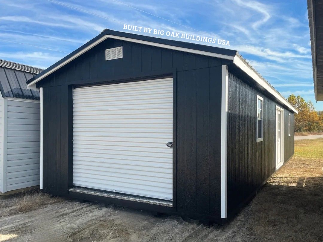 14x40 Heavy Duty Deluxe A-Frame Garage Design #92