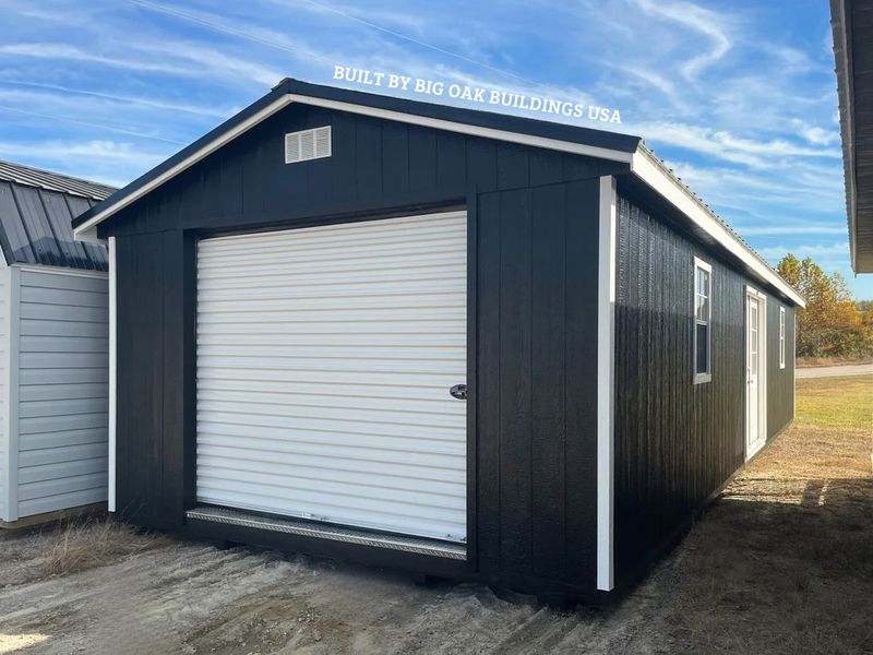 14x40 Heavy Duty Deluxe A-Frame Garage Design #92