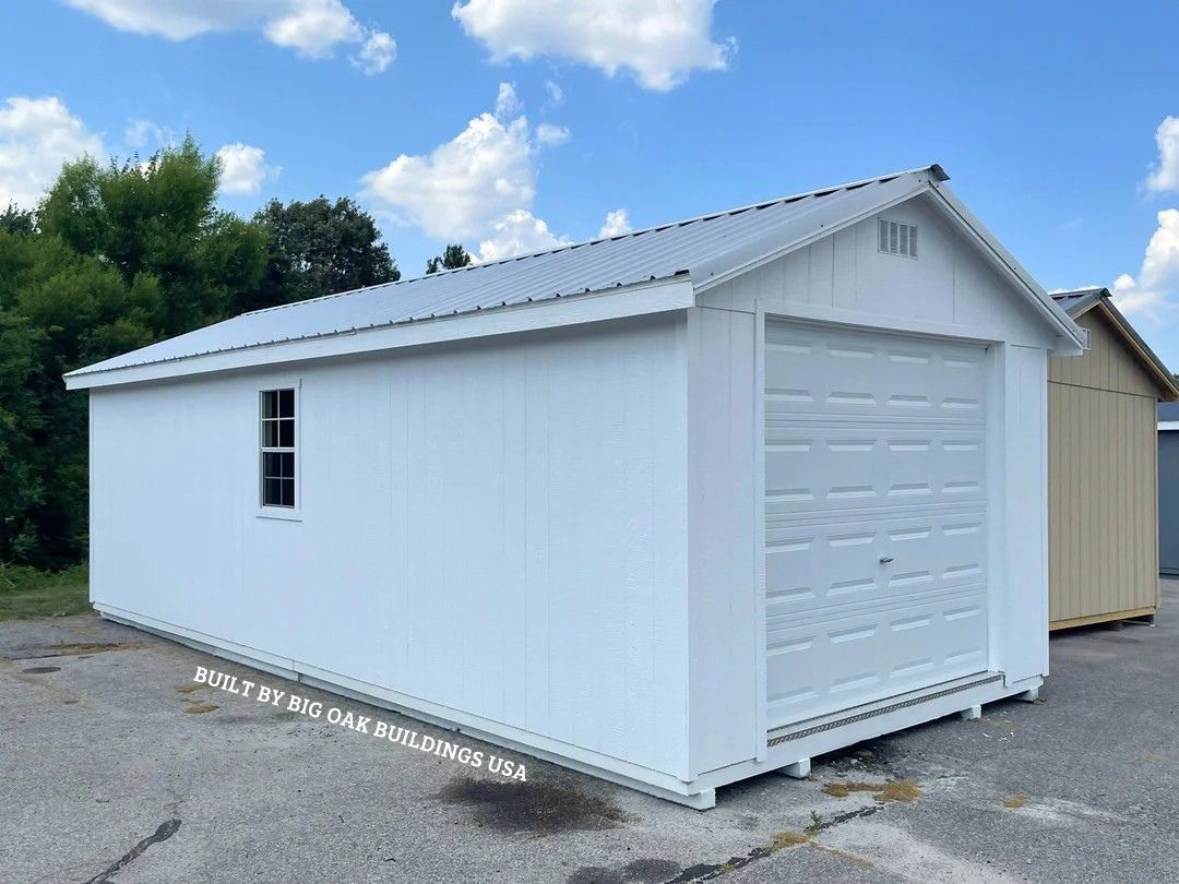 12x28 Heavy Duty Deluxe A-Frame Garage Design #233