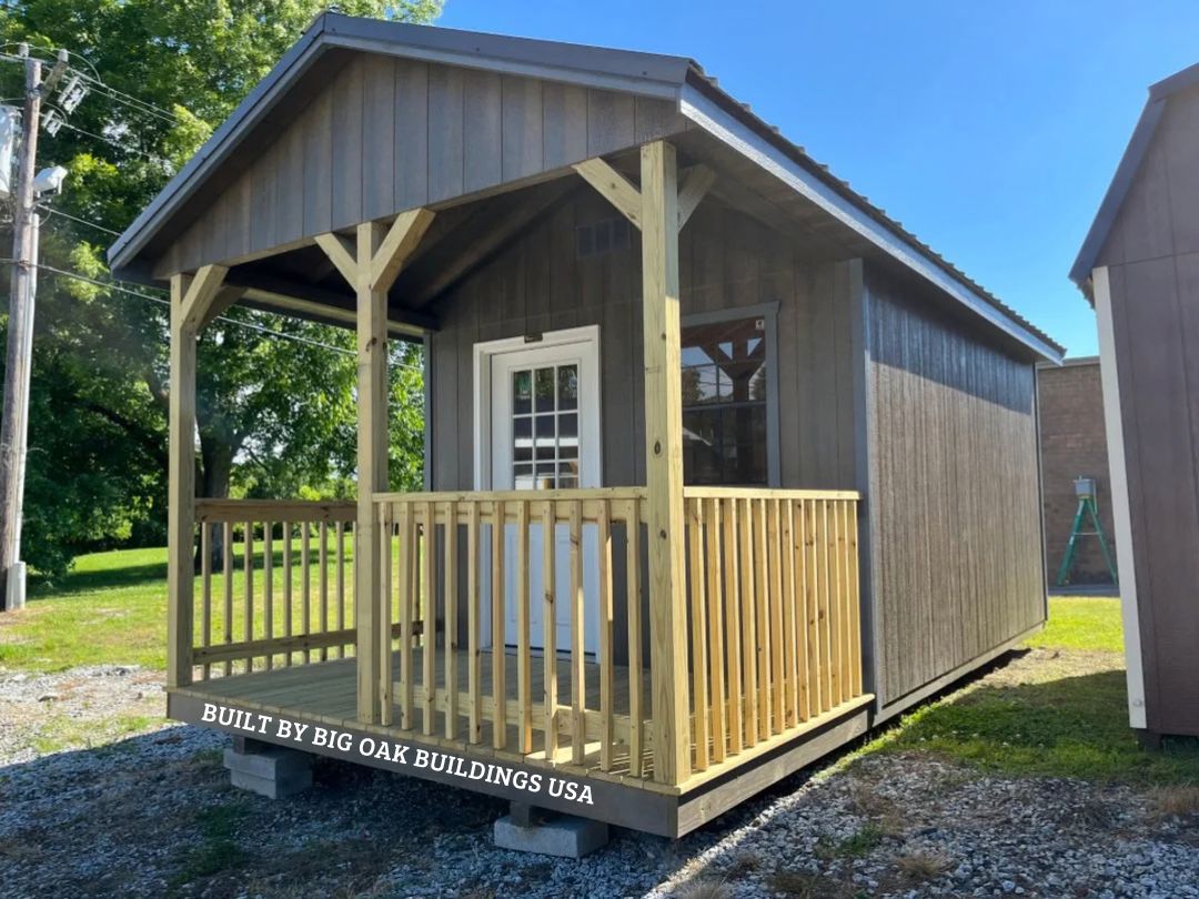 10x20 Deluxe A-Frame Cabin Design #47