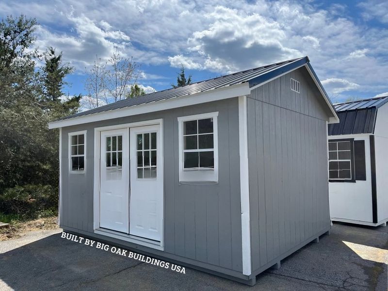 12x16 Deluxe A-Frame Building Design #10