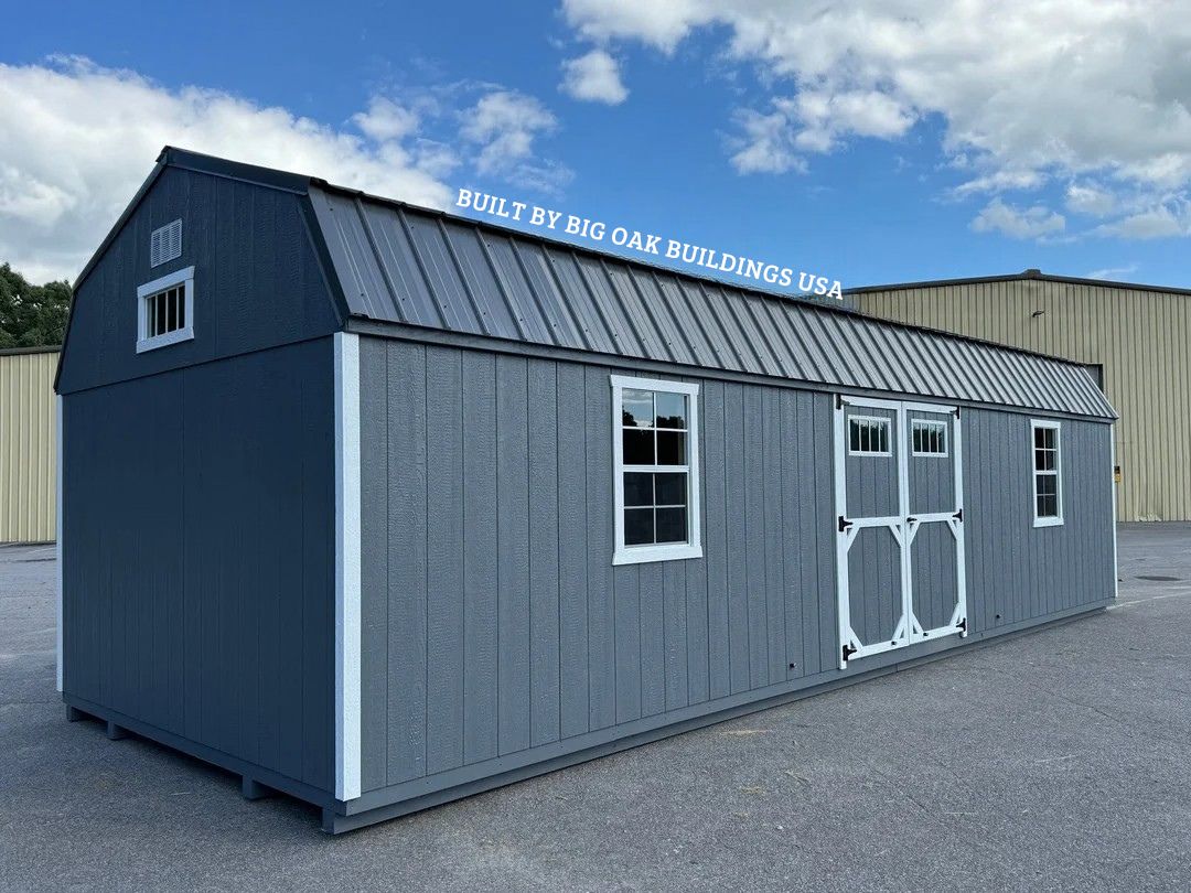 12x32 Deluxe High Barn Design #84 12x32 Deluxe High Barn Design #84