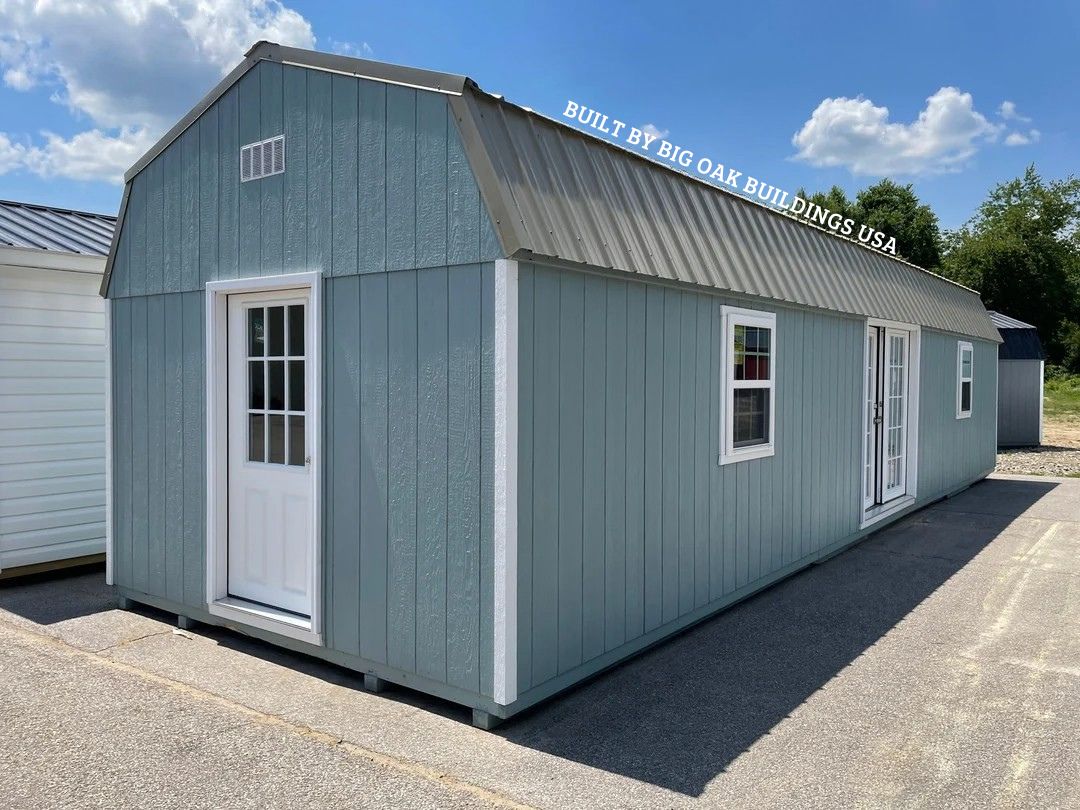 12x40 Deluxe High Barn Design #99 12x40 Deluxe High Barn Design #99