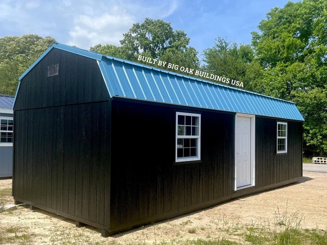 12x28 Deluxe High Barn Design #126 12x28 Deluxe High Barn Design #126