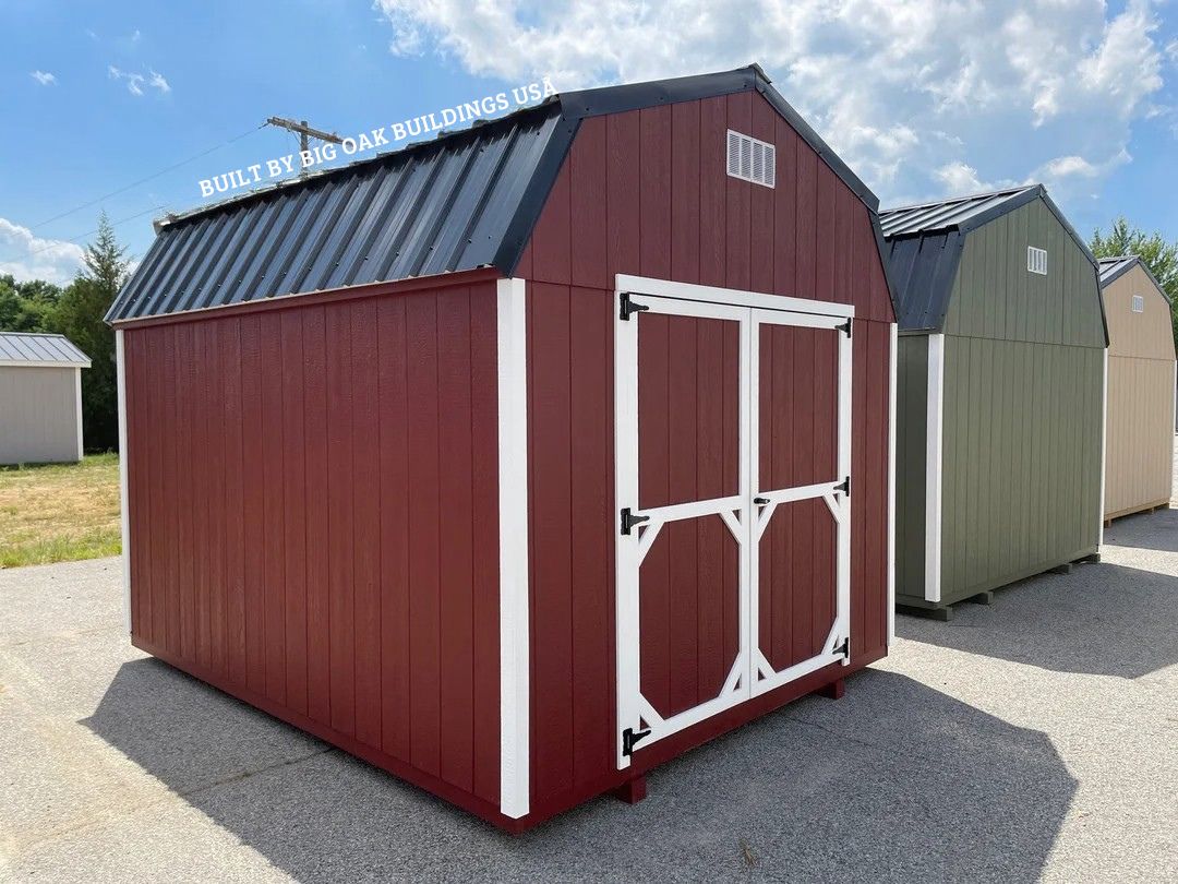 10x12 Deluxe High Barn Design #155