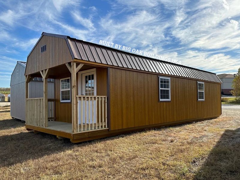 12x36 Deluxe High Barn Cabin Design #264