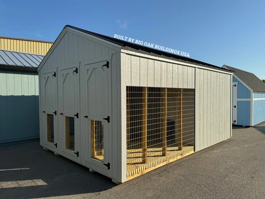 12x16 Dog Kennel Design #224