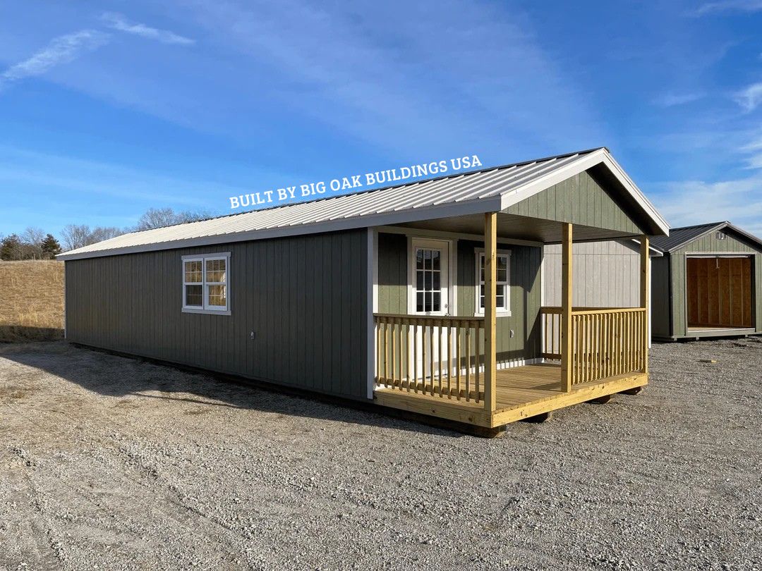 14x48 Finished Cottage Cabin Design #72