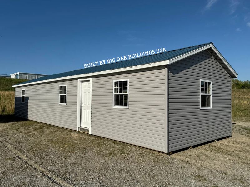 14x48 Finished Vinyl Cottage Design #248