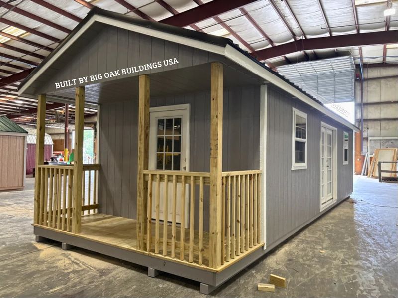 12x32 Finished Cottage Cabin Design #277