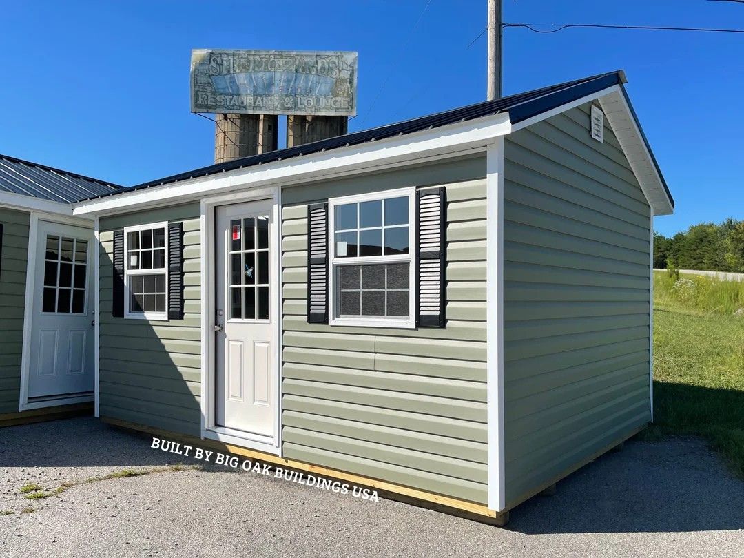 12x16 Deluxe Vinyl A-Frame Design #263