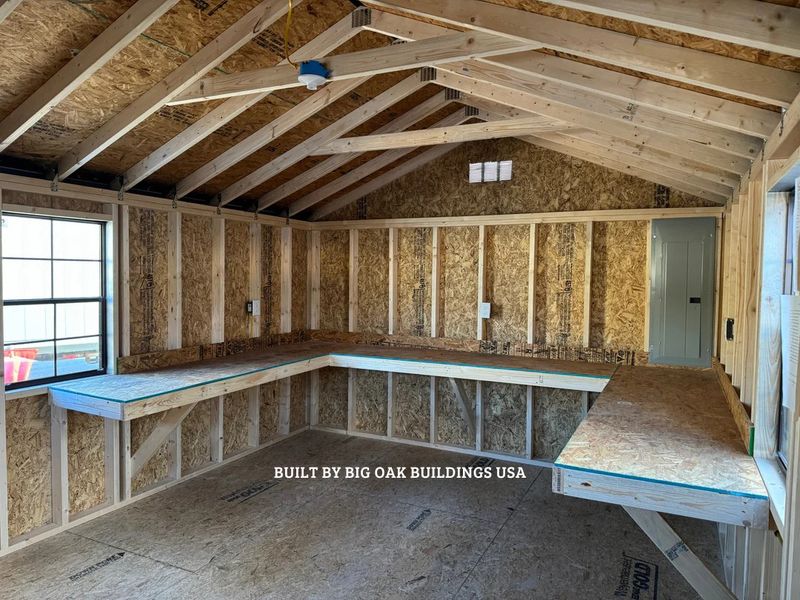 12x16 Workshop with Electrical Design #120