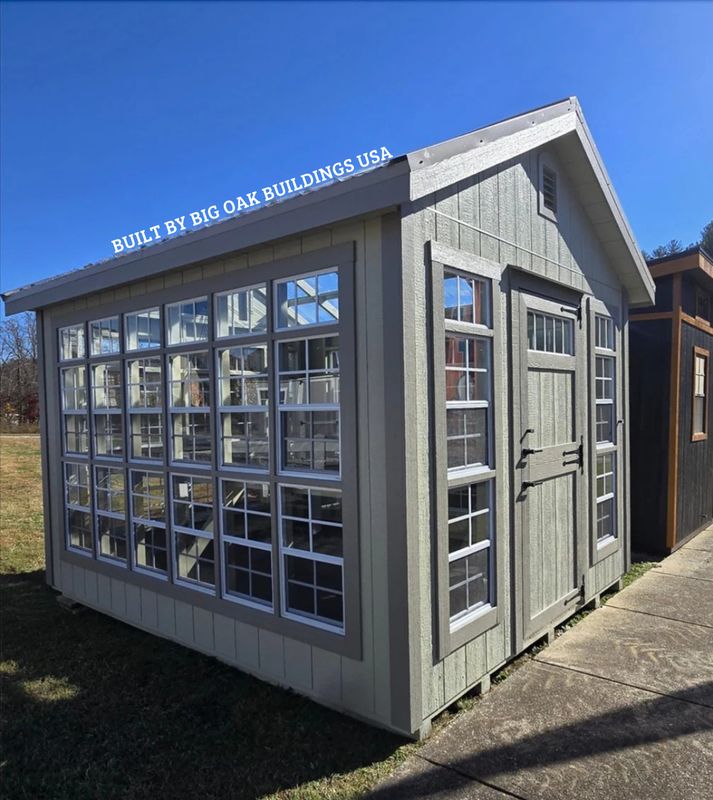 10x12 Deluxe Greenhouse Design #288