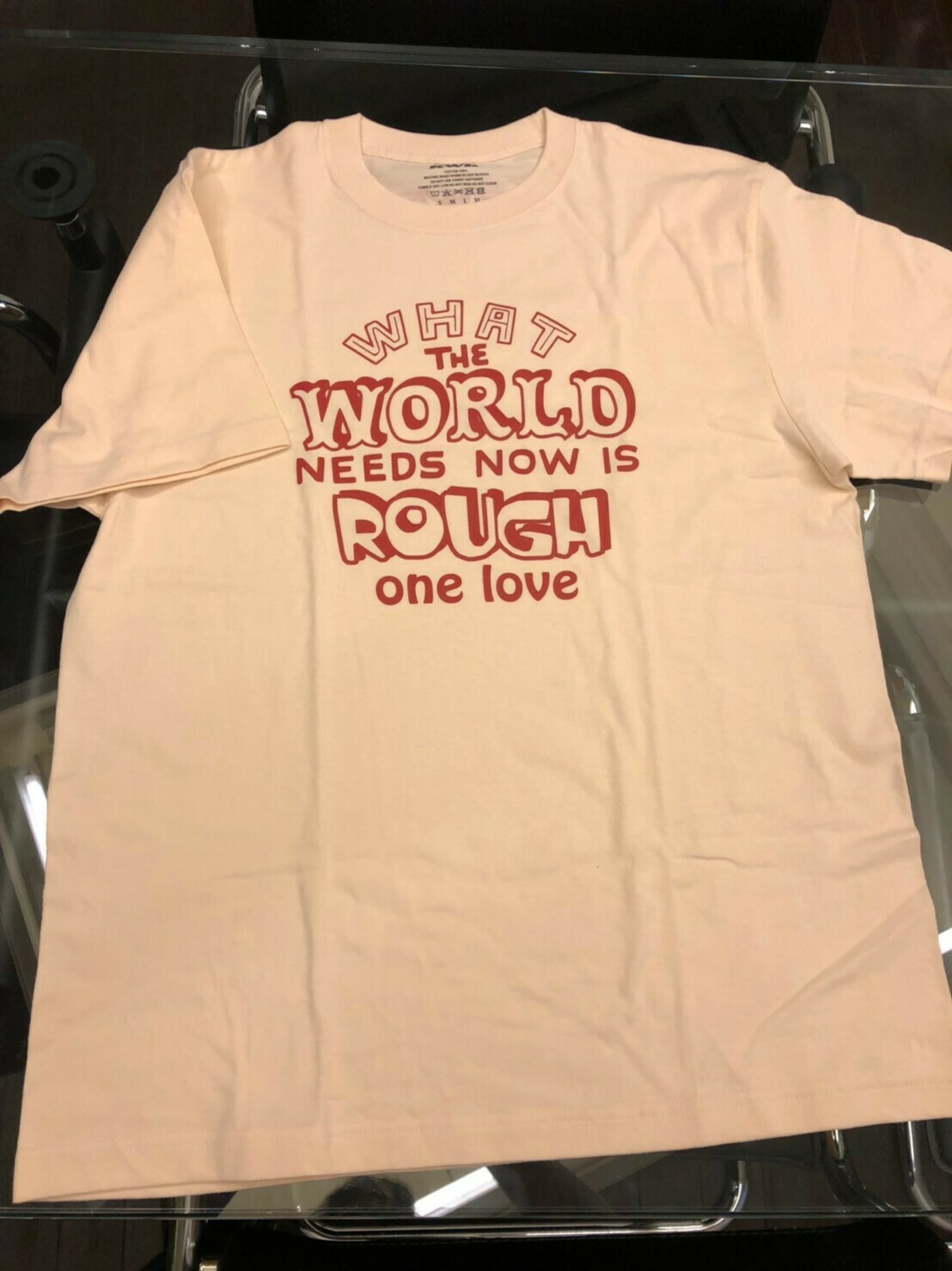 RWB Tee Cream-Red