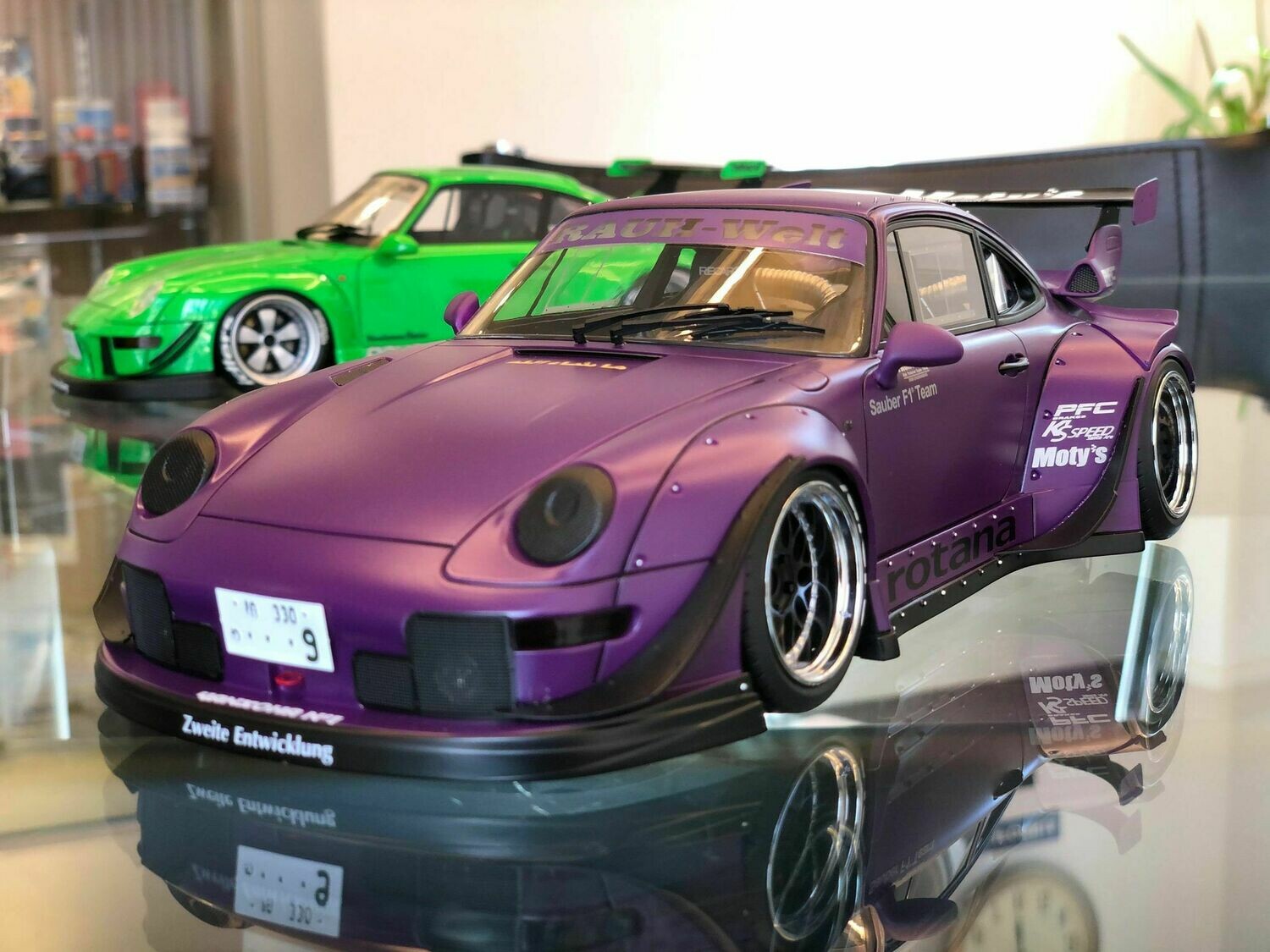 ⭐美品⭐ RWB 993 Purple llic MA0256 RWB Rotana Porsche 993 Purple Paint 60ml | ZP-1369 | Zero Paints
