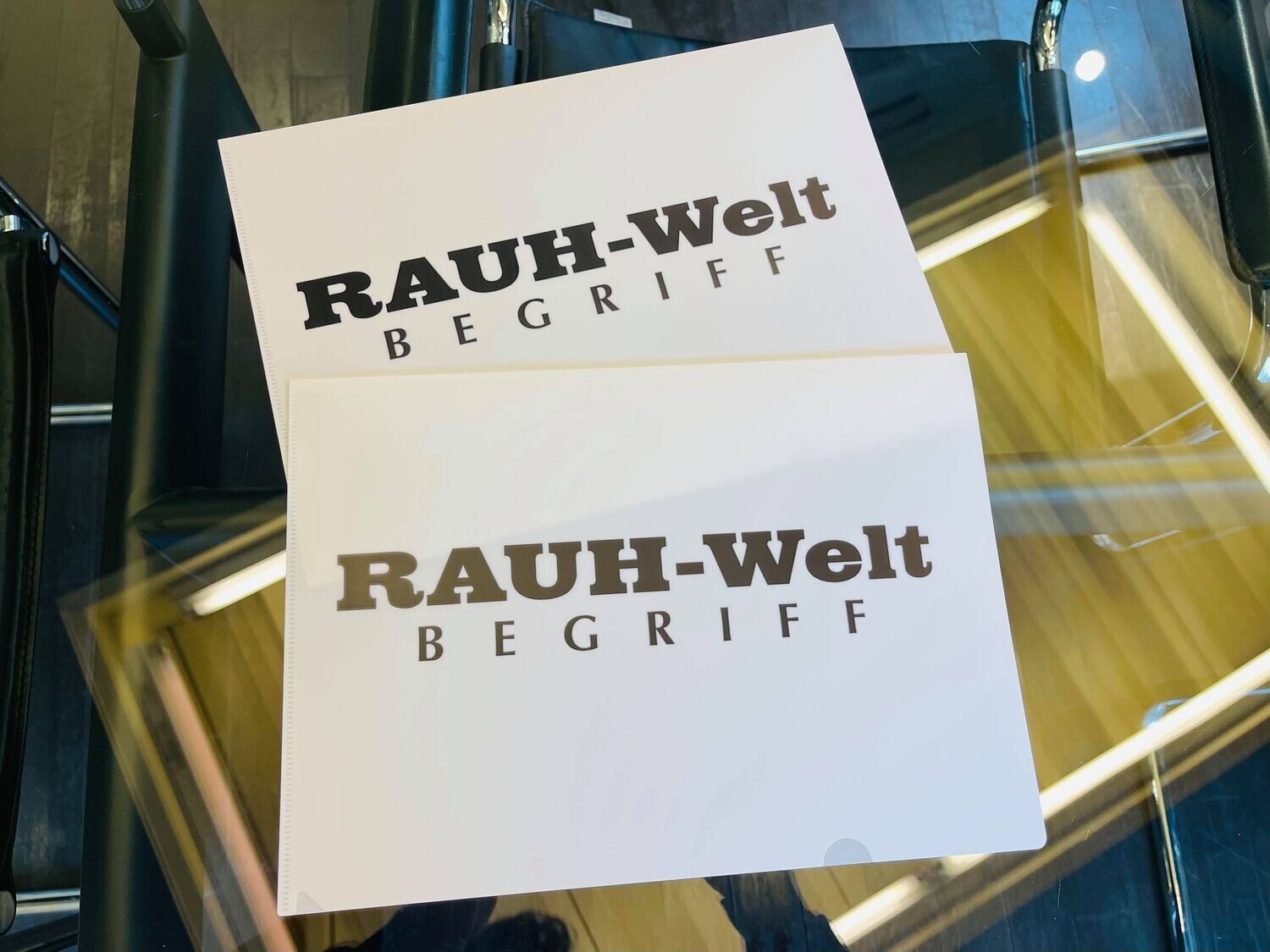 RAUH-Welt Clear plastic folder (2set)
