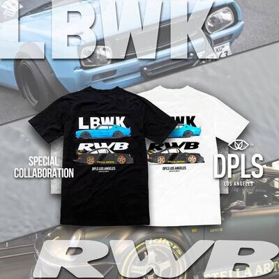 RWB x LBWK x DPLS Collaboration T-shirt