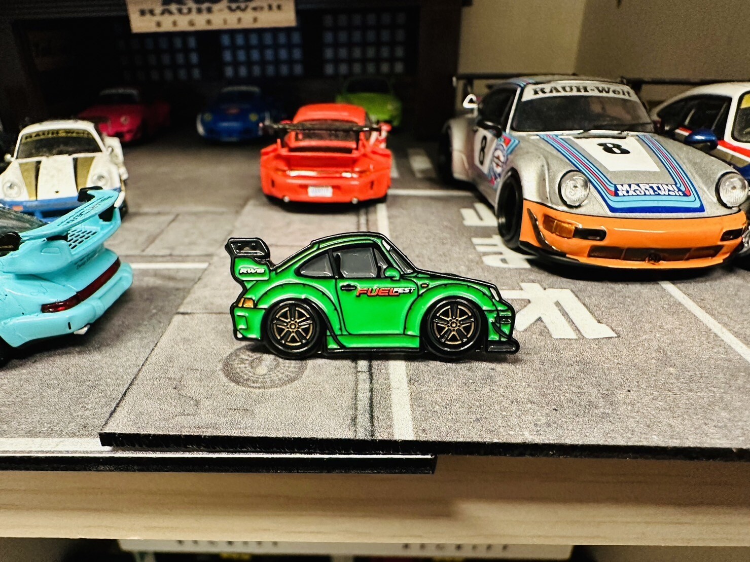 RWB993 Rough Rhythm pin