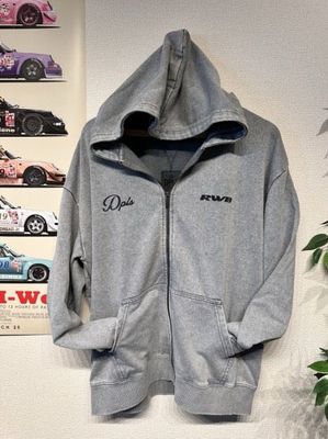 2026 RWB×DPLS Zip-up hoodie Gray