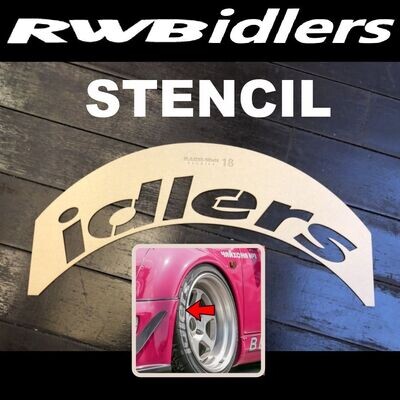 idlers Stencil 400mm × 180mm