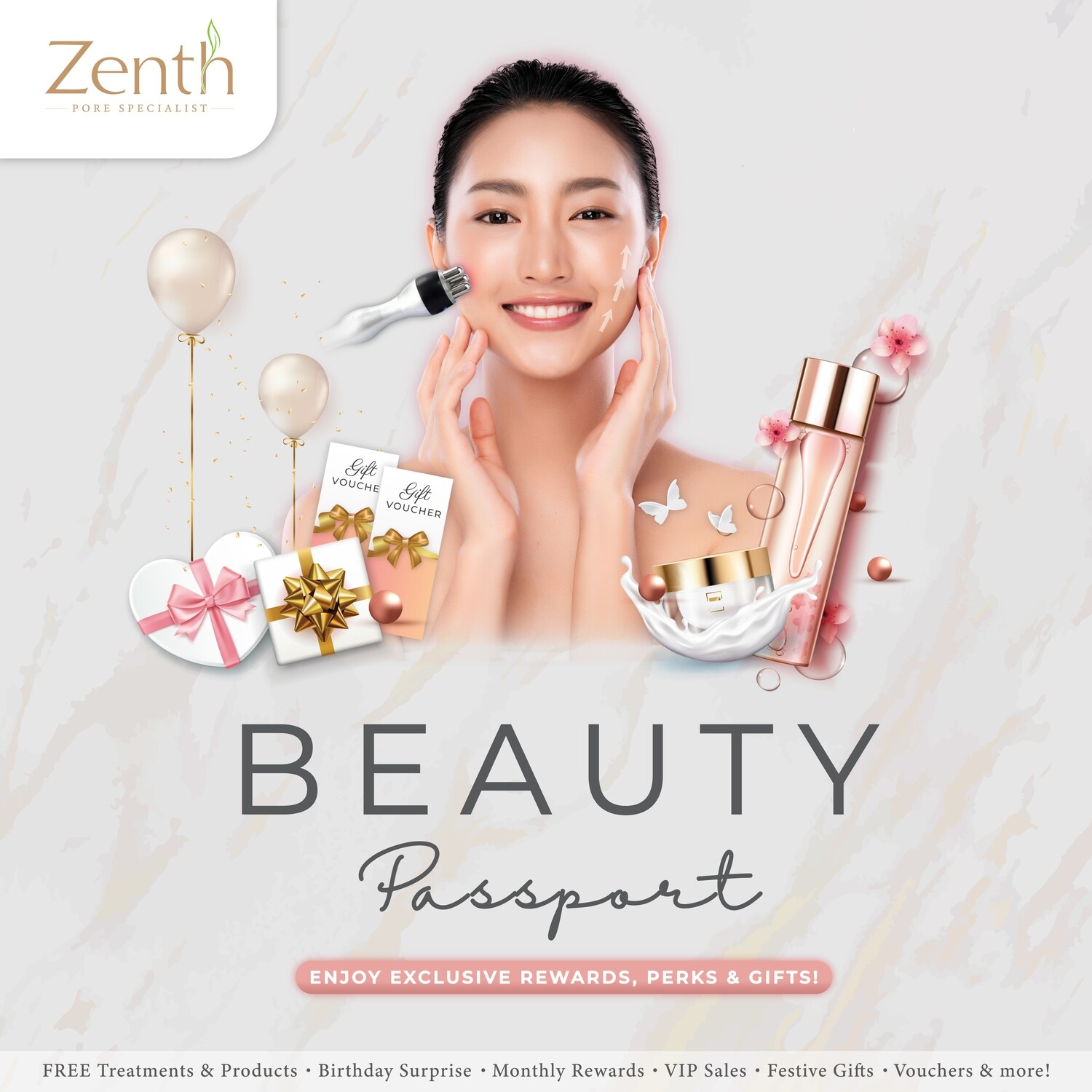 Beauty Passport (13x Reward Coupons)