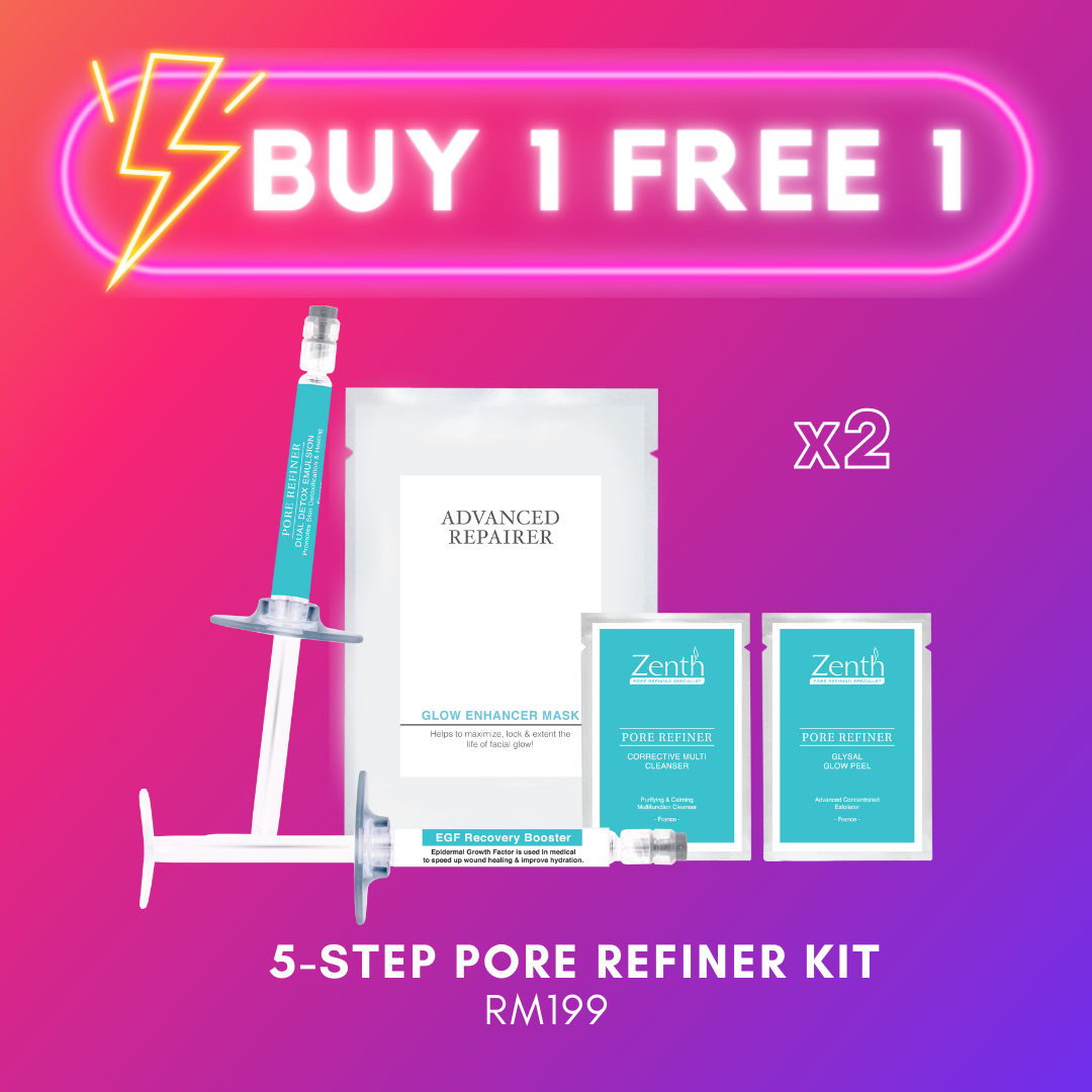 [Buy 1 Free 1] Pore Refiner Kit (5 steps)