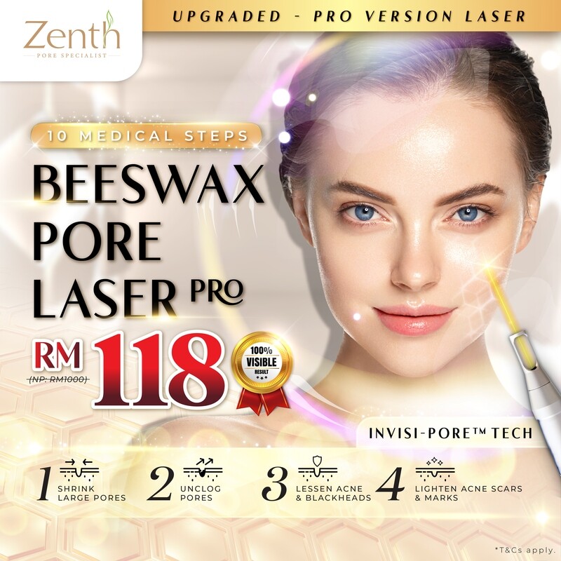 Beeswax Pore Laser PRO (INVISI-PORE Tech)